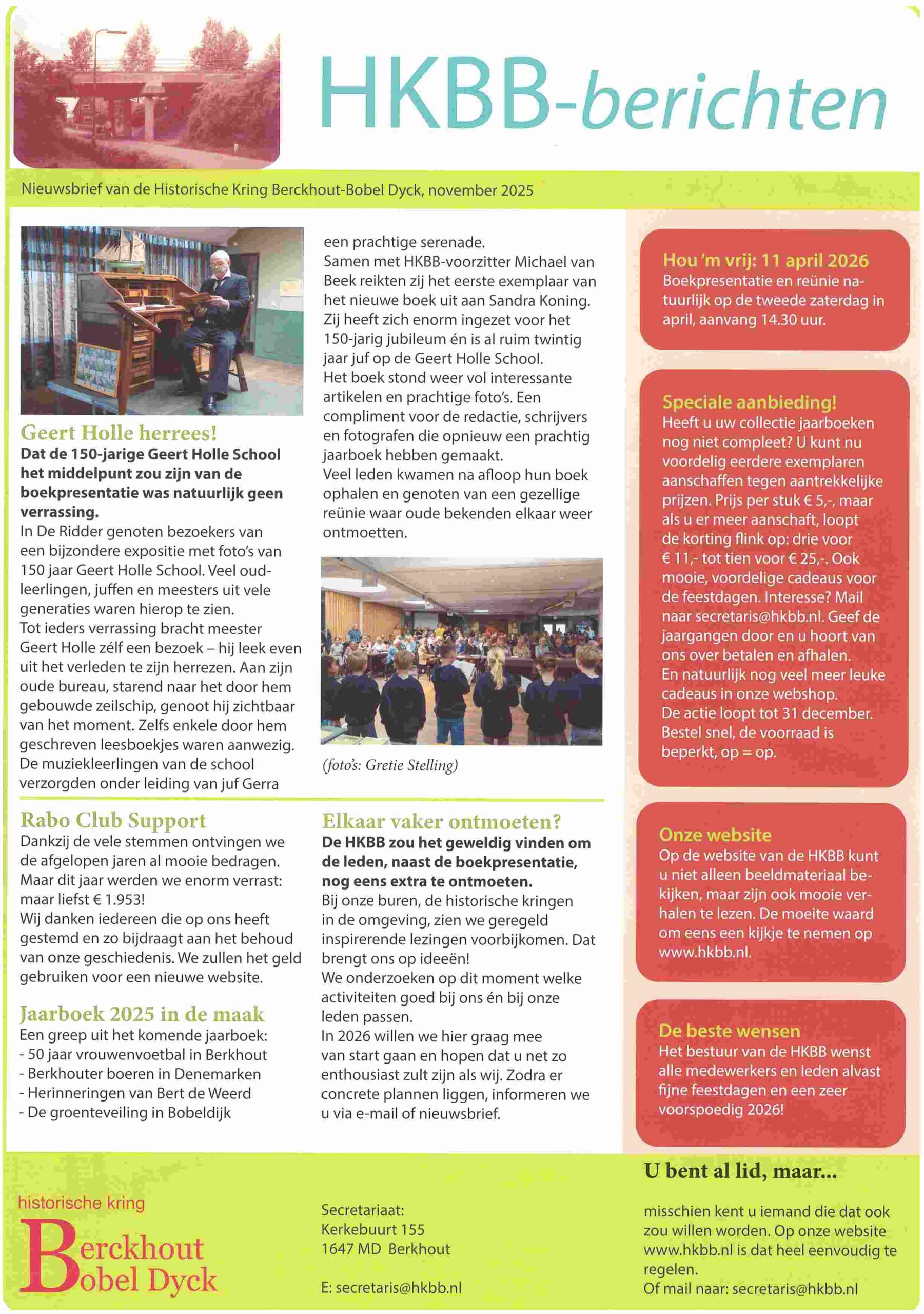 Nieuwsbrief november 2025
